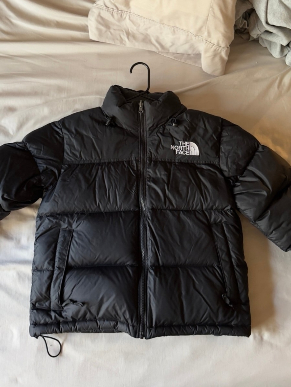 The North Face Men's Black Nuptse Puffer Jacket